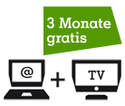 A1 Breitband + A1 TV - 3 Monate gratis