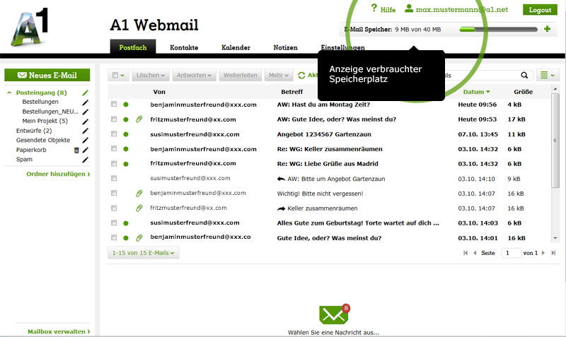 A1 Business Webmail A1 Business Webmail UHEDM